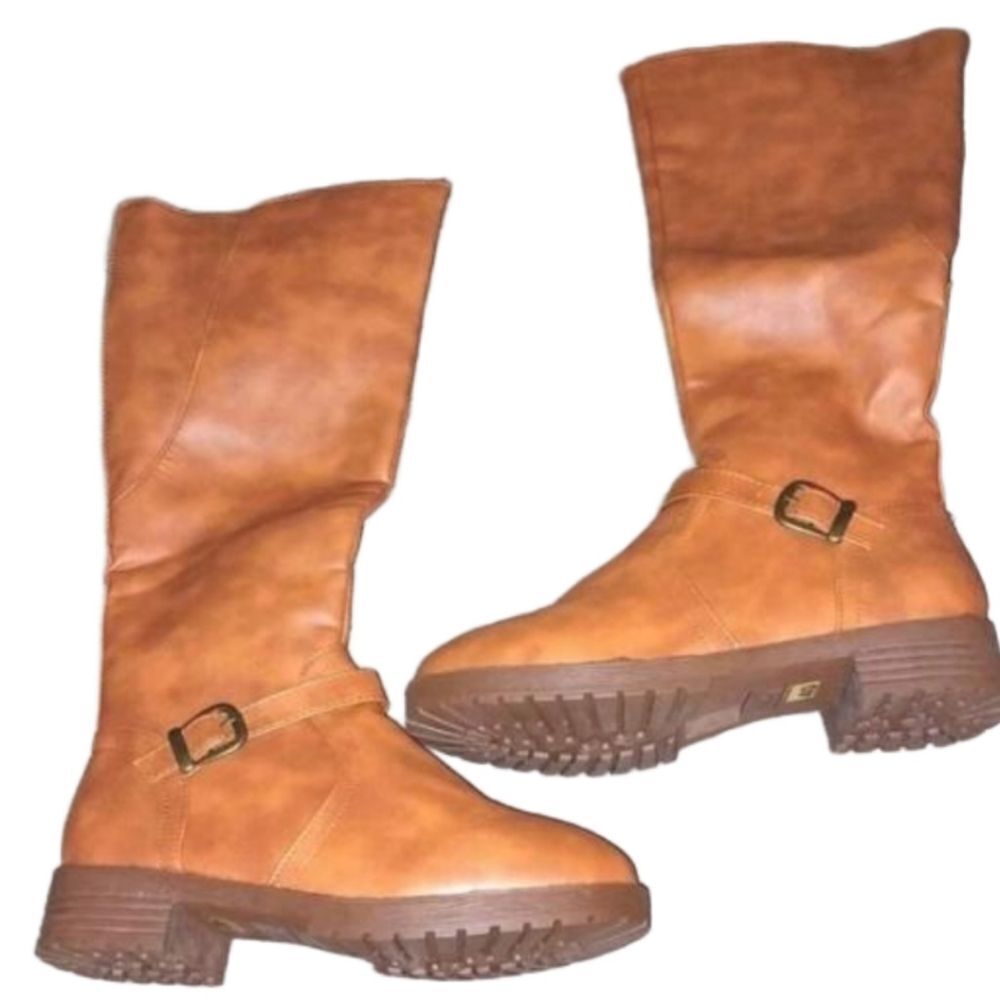 Western knee high riding boots sz 7
